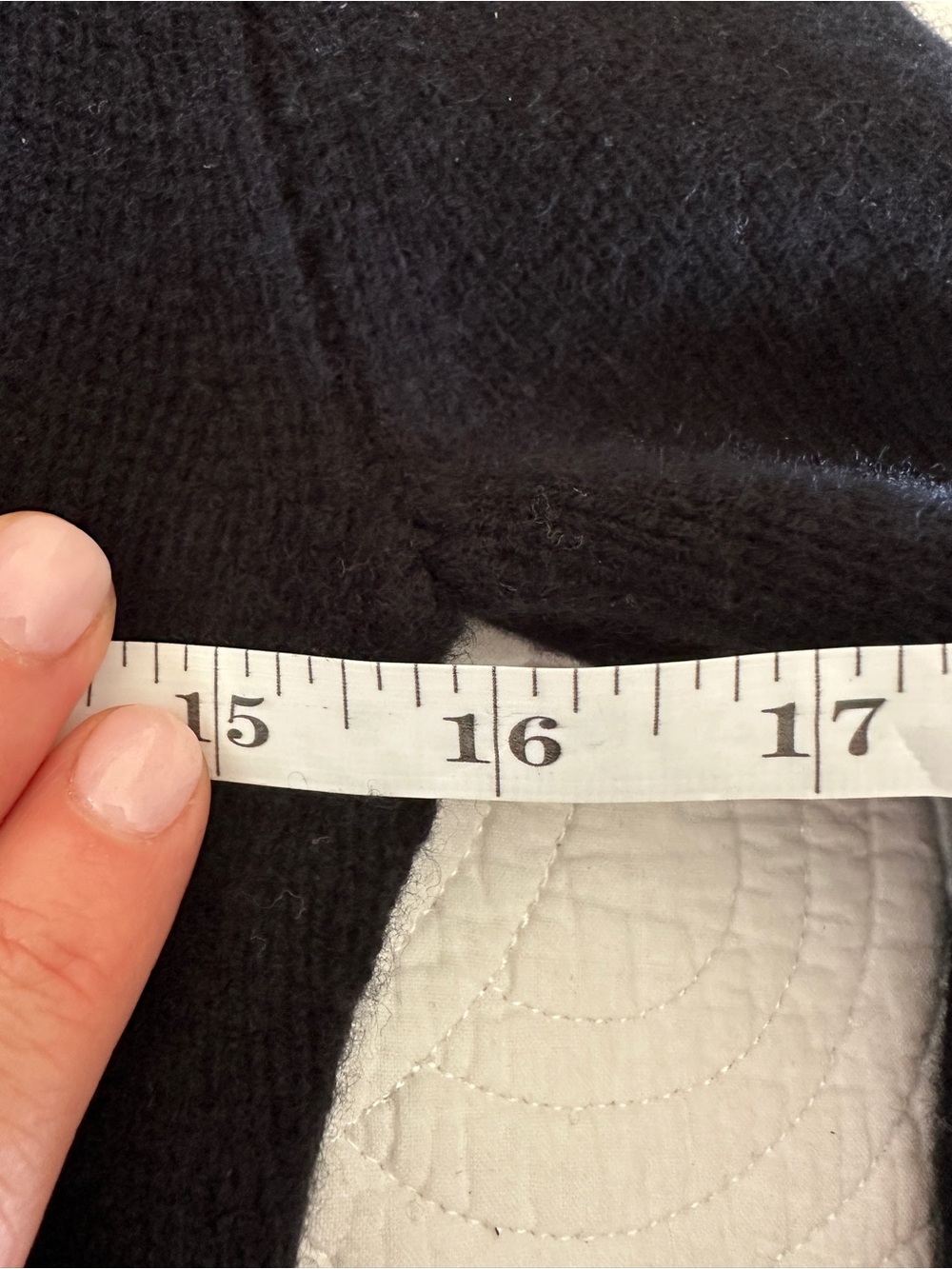 J.Crew Milano-Stitch Cinched-Waist Cardigan Sweater NWT Black XXS - Picture 7 of 9